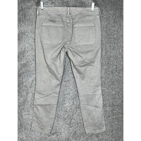 Anthropologie Hei Hei Jeans Womens Size 30 Stretch Gray Straight Leg Mid Rise - Picture 2 of 11